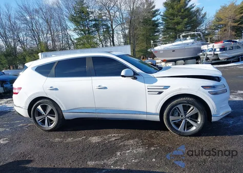 2021 Genesis Gv80 3.5T Awd Advanced из США, поврежденный, VIN KMUHCESC4MU037398